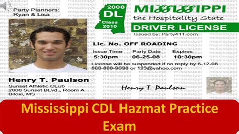 Drivers who wish to add a <strong>Hazmat Endorsement</strong> (H) onto their CDL license. . Mississippi hazmat endorsement